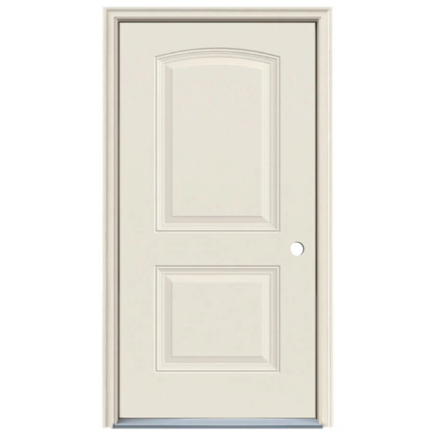 Off White door with two panels