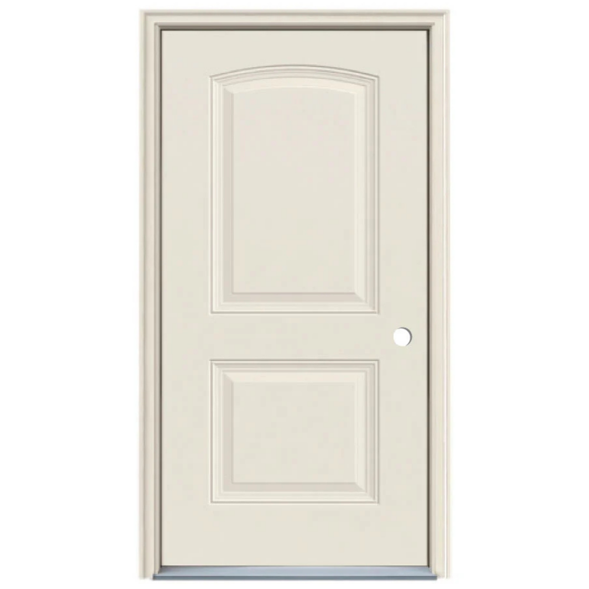 Off White door with two panels